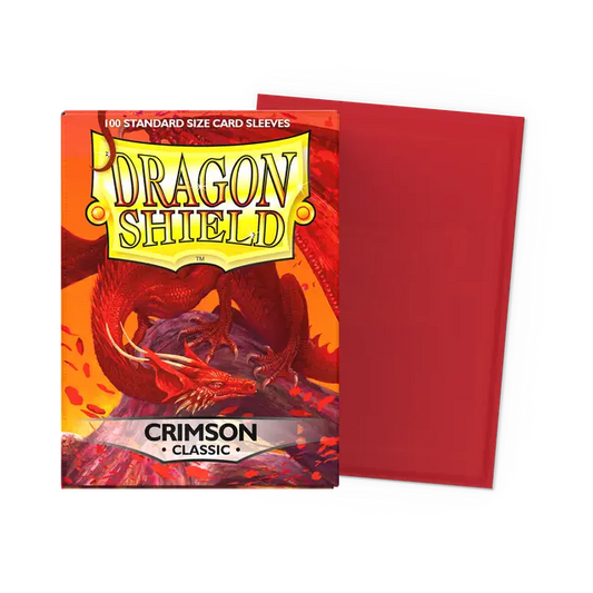 Dragon Shield Crimson Classic - Matte Dual Sleeves - Standard Size