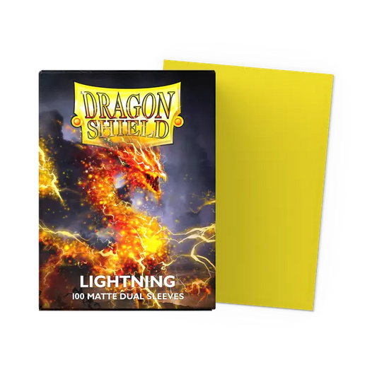 Dragon Shield lightning - Matte Dual Sleeves - Standard Size