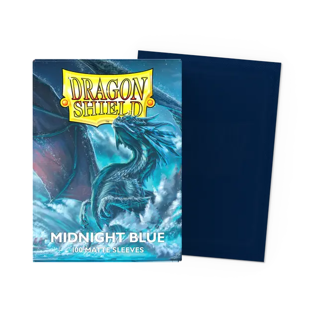 Dragon Shield Midnight Blue - Matte Dual Sleeves - Standard Size