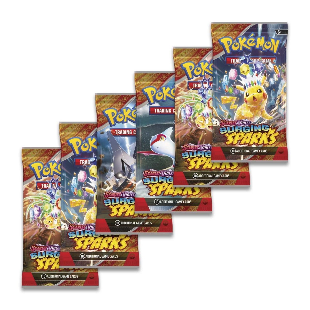 Scarlet & Violet-Surging Sparks Booster Bundle (6 Packs)