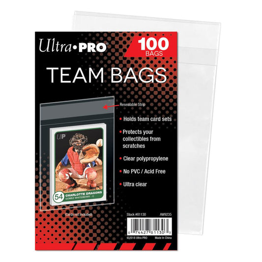 Ultrapro Resealable Team Bags