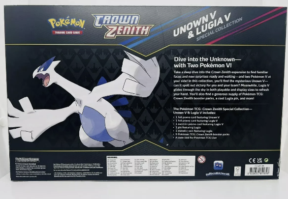 Crown Zenith Special Collection [Unown V & Lugia V] - Crown Zenith (CRZ)