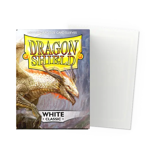 Dragon Shield White Classic - Matte Dual Sleeves - Standard Size